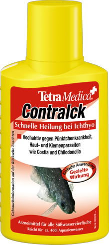 Tetra Medica ContraIck средство для борьбы кожными паразитами пресноводных рыб (для 400л) 100мл - Кликните на картинке чтобы закрыть
