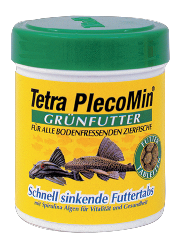 Tetra PlecoTablets - растительный корм для донных рыб 66мл 120 таблеток - Кликните на картинке чтобы закрыть