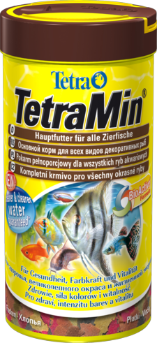 TetraMin - основной корм для всех видов рыб хлопья. Новая формула - меньше отходов чистая вода 300мл - Кликните на картинке чтобы закрыть