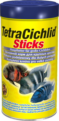 TetraCichlid Sticks корм для всех видов цихлид палочки 250мл - Кликните на картинке чтобы закрыть