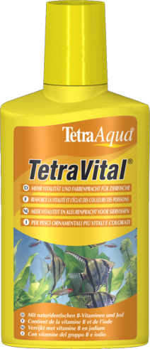 TetraVital кондиционер для поддержания естеств. условий пресноводных аквариумов (для 500л) 250мл - Кликните на картинке чтобы закрыть