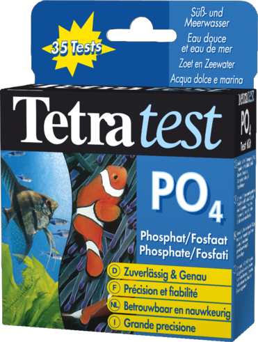 TetraTest PO4-Тест на Фосфаты для пресной/морской воды 10мл - Кликните на картинке чтобы закрыть