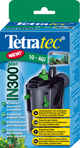 Tetratec IN 300 plus фильтр внутренний 300 л/ч до 40л - Кликните на картинке чтобы закрыть