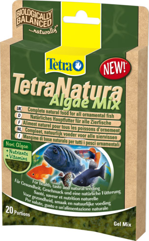 TetraNatura Algae Mix корм для всех видов декоративных рыб (с водорослями) 80г - Кликните на картинке чтобы закрыть