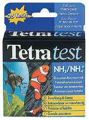 TetraTest NH3/NH4-Тест на Аммоний для пресной/морской воды - Кликните на картинке чтобы закрыть