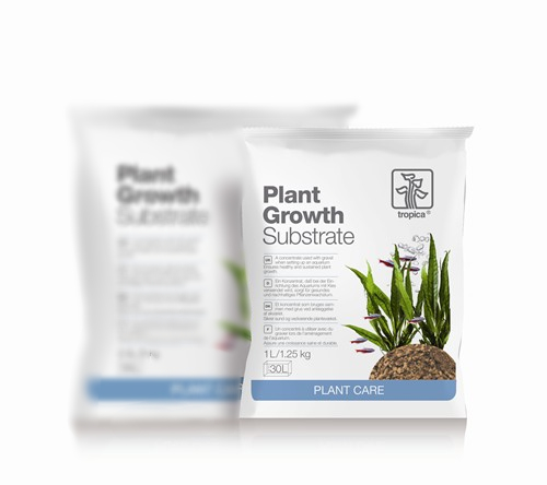Tropica PLANT GROWTH SUBSTRATE питательный субстрат длительного действия объём 1л вес 1.25кг на 30 л объём - Кликните на картинке чтобы закрыть